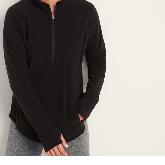 GAP Micro Performance Fleece 1/4 Pullover in Size Medium - Picture 1 of 2